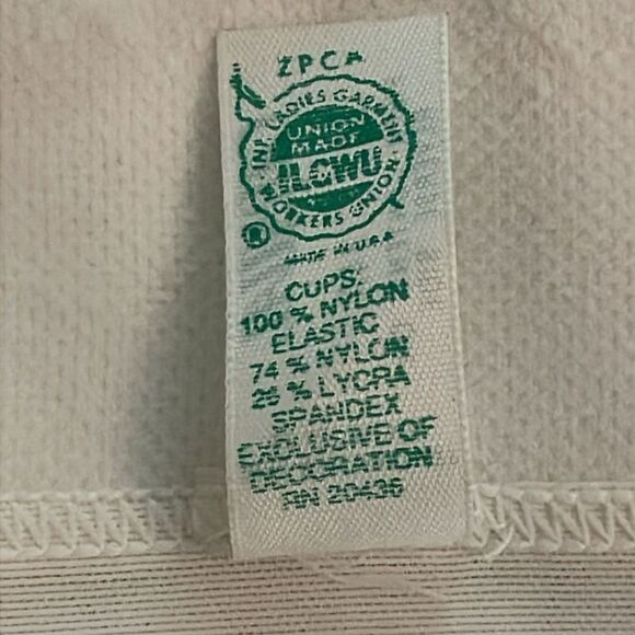 Carnival White Low Plunge longline Bustier Bra 203 strapless Womens 34A Bride - Picture 5 of 9